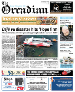 In this week’s The Orcadian