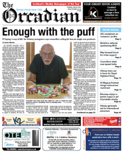 In this week’s The Orcadian