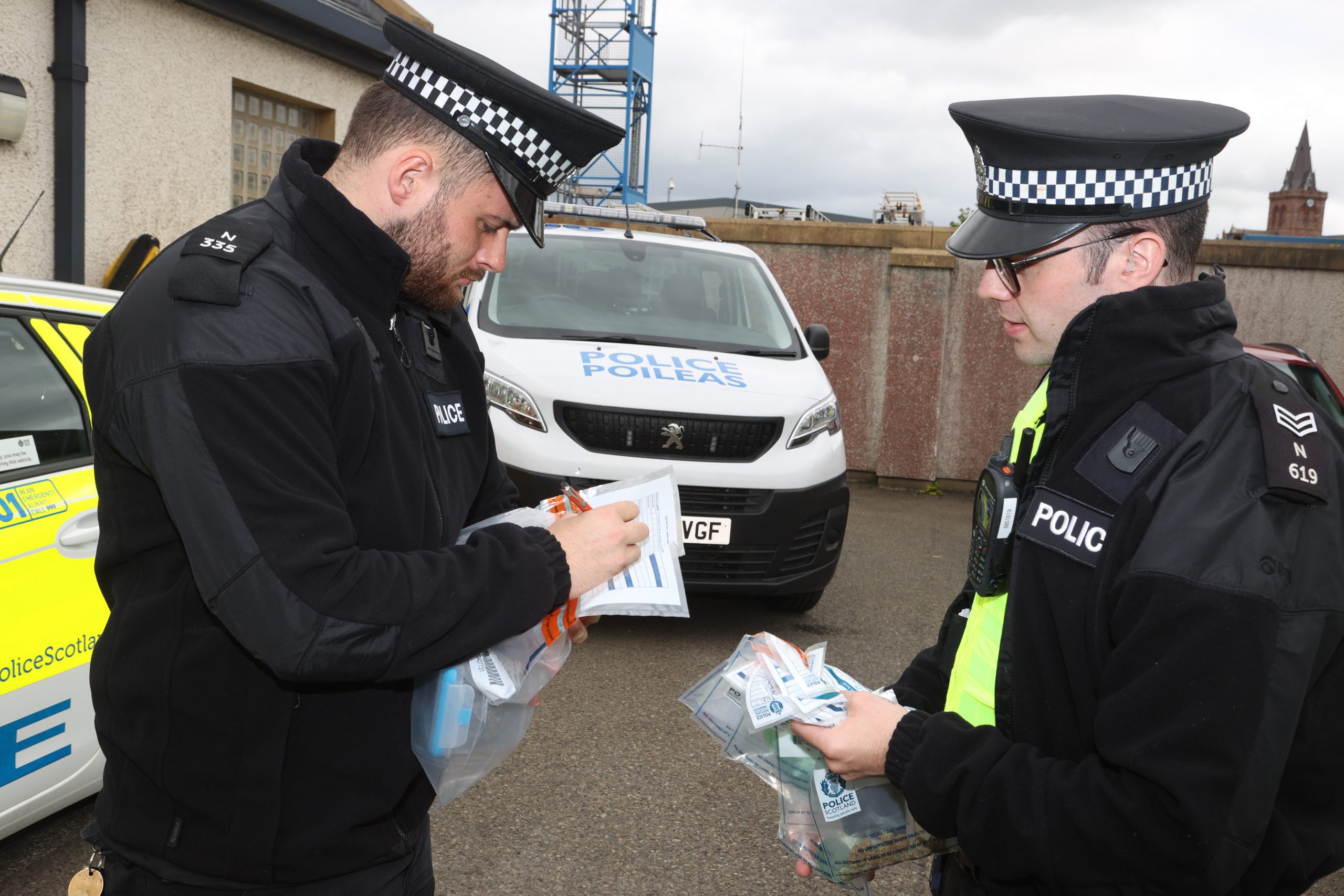 Cocaine and cannabis seized by police