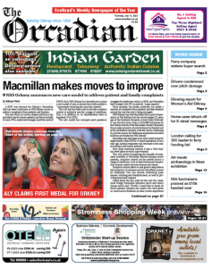 In this week’s The Orcadian