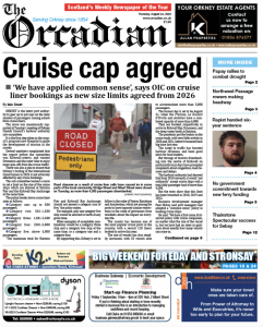 In this week’s The Orcadian