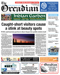 In this week’s The Orcadian