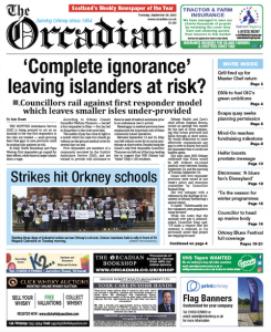 In this week’s The Orcadian