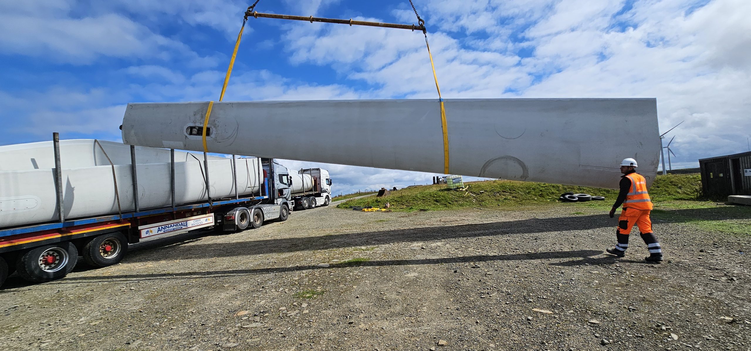 Fresh breath of life for Burgar Hill turbine blades