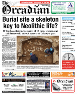 In this week’s The Orcadian