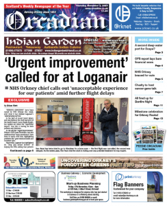In this week’s The Orcadian