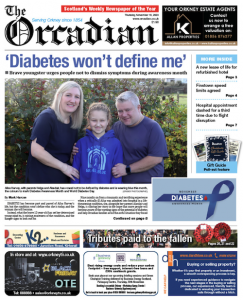 In this week’s The Orcadian