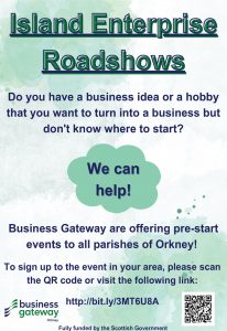 Business Gateway Orkney – Island Enterprise Roadshows
