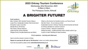 Destination Orkney	– Tourism Conference