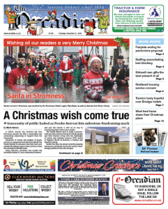 In this week’s The Orcadian