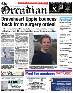 In this week’s The Orcadian
