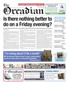 In this week’s The Orcadian