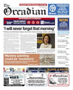 In this week’s The Orcadian