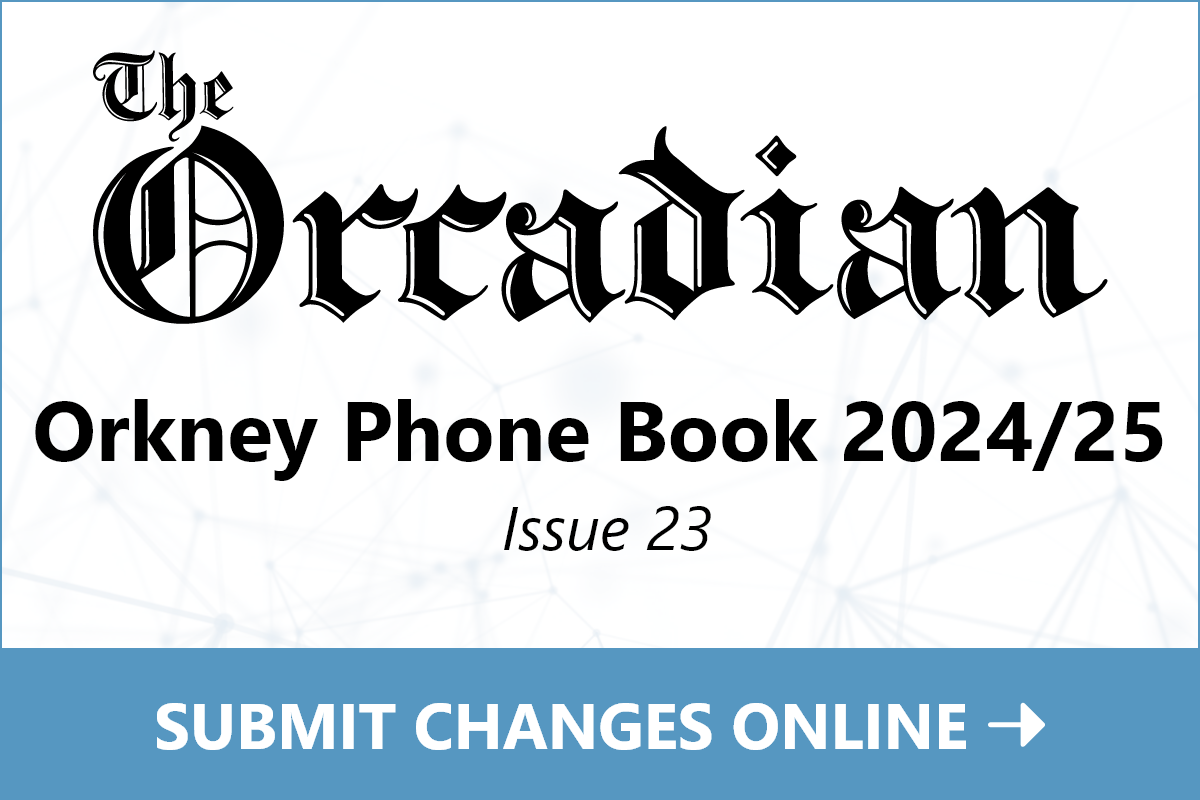 Orkney Phone Book 2024/25