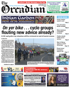 In this week’s The Orcadian