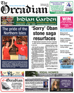 In this week’s The Orcadian