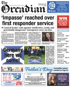 In this week’s The Orcadian