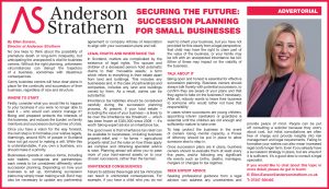 Securing the future: succession planning for small businesses