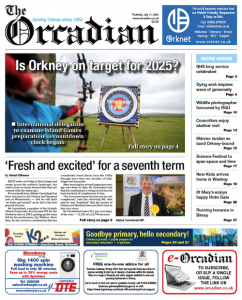 In this week’s The Orcadian