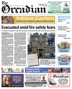 In this week’s The Orcadian