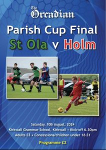 Holm and St Ola set for Parish Cup final