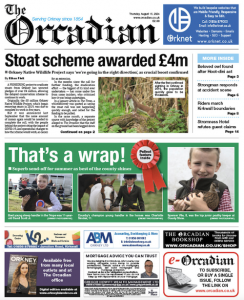 In this week’s The Orcadian