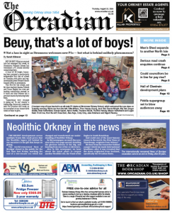 In this week’s The Orcadian