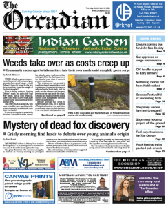 In this week’s The Orcadian