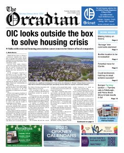 In this week’s The Orcadian