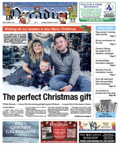 In this week’s The Orcadian