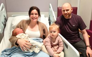 Christmas Day baby is the best present of all for the MacLeod family
