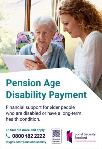 Pension Age Disability