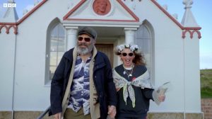 TV stars renew vows at Italian Chapel