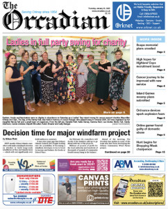 In this week’s The Orcadian