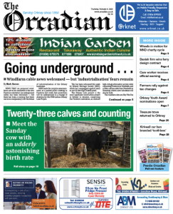 In this week’s The Orcadian