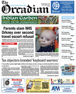 In this week’s The Orcadian