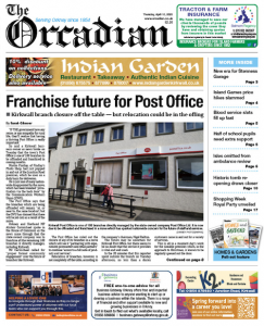 In this week’s The Orcadian