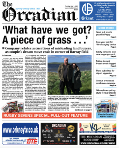 In this week’s The Orcadian