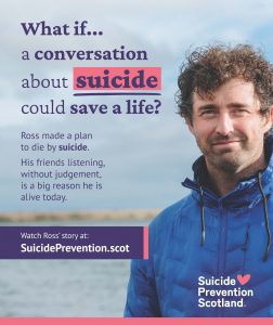 ADVERTORIAL – Suicide Prevention Scotland