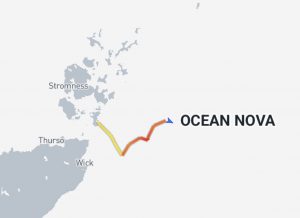 Passenger ship encounters engine issue off Orkney