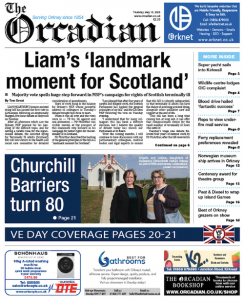 In this week’s The Orcadian