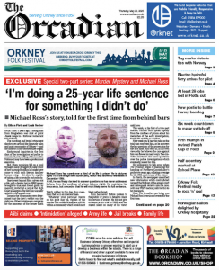 In this week’s The Orcadian