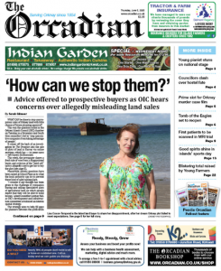 In this week’s The Orcadian
