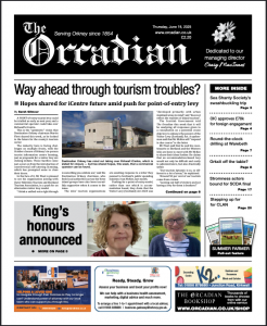 In this week’s The Orcadian