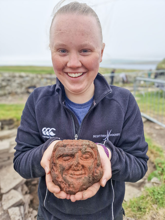 Head unearthed at Rousay dig branded 'fascinating enigma' - The ...