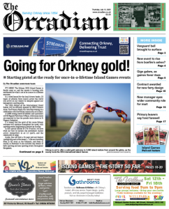 In this week’s The Orcadian