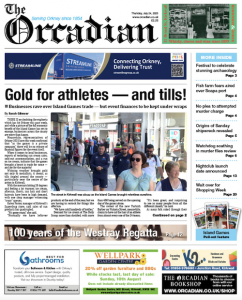 In this week’s The Orcadian