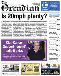 In this week’s The Orcadian