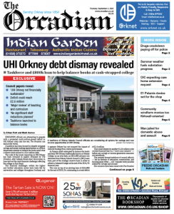 In this week’s The Orcadian