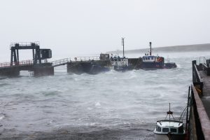 Flood warning issued as storm surges